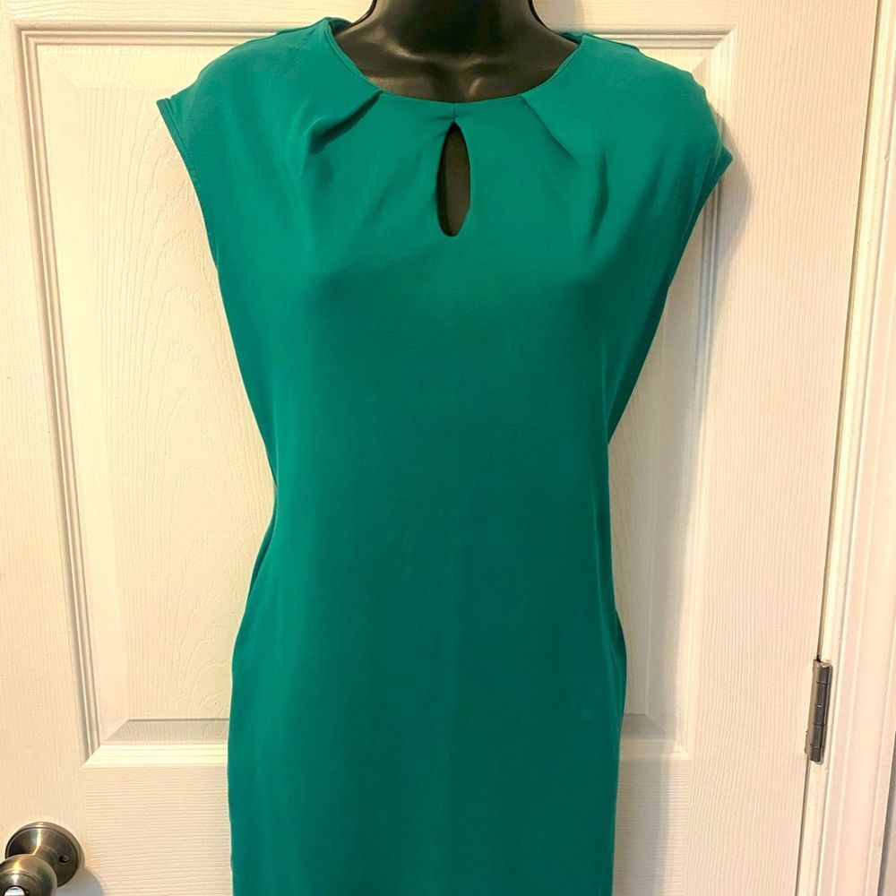 New York & Co green dress